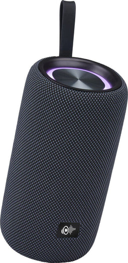 Merkloos MENPO6250/001 - Draadloze Bluetooth Speaker 16W - RGB Lichtshow en FM Radio - Zwart