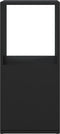 vidaXL - Draaikast - 34,5x34,5x75,5 - cm - spaanplaat - zwart