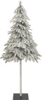 vidaXL - Kunstkerstboom - met - sneeuw - 180 - cm