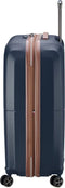 Delsey St. Tropez - Reiskoffer 77 cm - Anti-diefstal rits en TSA slot - Donkerblauw