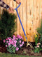 GardenClaw GG921-06 - Tuinklauw - Ergonomische S-handgreep - Verstelbare steel 97-106 cm - Blauw/Goud