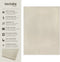 tectake® Soft Zone - Vloerkleed - Onderhoudsvriendelijk - Antislip - Beige - 160 x 230 cm