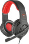 Trust GXT 310 - Gaming Headset - Multi platform - Rood/Zwart