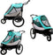 Petique Trailblazer - Hondenbuggy & Fietskar - Tot 35 kg - Ruimte 74 × 53 × 26 cm