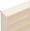 vidaXL - Houten - verzamelvitrine - met - deuren - 40x8,5x37 - cm