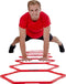Pure2Improve Loopladder - Agility Grid - Achthoekig - Rood