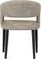 Pole to Pole - Tusk stoel - Tweed boucle - Coco - Brandvertragend