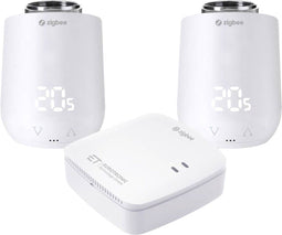 Eurotronic Comet Zigbee Starterset 2+ Gateway Radiatorthermostaat set Elektronisch