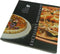 Excellent Houseware - Pizzasteen - met Metalen - Houder - 33 cm - Keramiek - Steen - Beige - Warmte - Absorberend