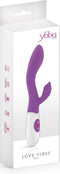 Yoba Naya - Tarzanvibrator - 10 Standen - 21 x 3.5cm - Paars