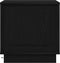 vidaXL - Nachtkastjes - met - LED - Verlichting - - - 2 - stuks - - - Zwart - Eiken - - - 44x34,5x45 - cm