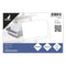 Kangaro systeemkaarten - 10x15cm - 190 grams blanco papier - 100 stuks - indexkaart - K-6102-WI