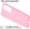 iMoshion Hoesje Geschikt voor Samsung Galaxy A33 Hoesje Siliconen - iMoshion Color Backcover - Roze