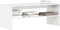 vidaXL - Tv-meubel - 100x40x40 - cm - bewerkt - hout - hoogglans - wit