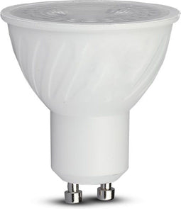 V-TAC VT-227D-N GU10 Dimbare LED-spot - Lens 38° - Samsung - IP20 - Wit - 6W - 445 Lumen - 4000K - 5 Jaar