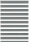 vidaXL - Zebra - rolgordijn - 115x150 - cm - stofbreedte - 110,9 - cm - donkergrijs