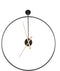By-Boo Klok Sundial Small - Black - wandklok