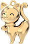 Chocli halsketting kat 18k verguld
