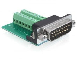 Delock 65275 - VGA Kabel Male/Male - Groen