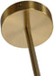 Plafondlamp DKD Home Decor Wit Gouden Metaal Kristal 9 W 110 x 38 x 38 cm