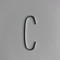 Klika - C-draadhaak 60 mm 100 stuks - 14 stuks