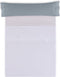 Kussensloop Alexandra House Living Staal Staalgrijs 45 x 110 cm