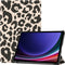 imoshion Tablet Hoes - Geschikt voor Samsung Galaxy Tab S9 11.0 inch - Design Trifold Bookcase - Leopard