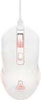 Draadloze gamingmuis - THE G-LAB - KULT HELIUM - RGB - 6400 DPI - 6 knoppen - Wit