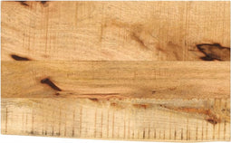 vidaXL - Tafelblad - met - natuurlijke - rand - 60x30x3,8 - cm - massief - mangohout