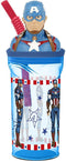 Beker met Rietje Capitán América CZ11331 360 ml 3D
