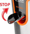 Haeger Pro Juice 600 - Elektrische juicer - 600 W - Roestvrijstaal Zwart
