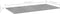 vidaXL - Wandschappen - 4 - st - 100x50x1,5 - cm - bewerkt - hout - betongrijs