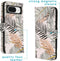 iMoshion Hoesje Geschikt voor Google Pixel 8 Hoesje Met Pasjeshouder - iMoshion Design Softcase Bookcase - Meerkleurig / Glamour Botanic