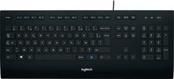 Logitech K280e - Toetsenbord - Verstevigde behuizing en handsteun - Zwart