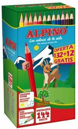 Kleurpotloden Alpino Festival 144 Stuks