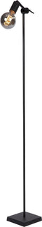 Atmooz - Decoratieve Ladder Mala - Woonkamer / Slaapkamer / Badkamer - Mat zwart metaal - Zwart - Hoogte 180cm - Metaal