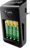Varta 57687 - Plug-Plus Stekkerlader - 6 poorten inclusief 4x AA 2100 mAh (4 stuks)