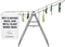 Brabantia HangOn Droogrek - Inklapbaar - 25m droogruimte - Matt Black