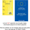 Luxe style RFID Paspoort hoesje Anti Skim - Paspoorthouder Marine Blauw
