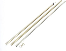 Travellife Luifelstok - Staal - Verstelbaar 140-200 cm - Zilver