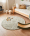Rond Kinderkamer Vloerkleed Dot Blue Sage Lorena Canals
