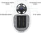 Merkloos Kachel - Keramische kachel - 350W 500W 2 standen - Timer functie - Wit