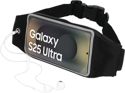Mobiparts Comfort Fit Sport Belt geschikt voor Samsung Galaxy S25 Ultra - Zwart