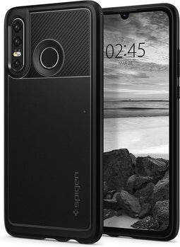 Spigen Rugged Armor - Soft case - Schokbestendig - Zwart