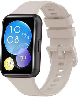 imoshion Siliconen bandje - Geschikt voor Huawei Watch Fit 2 - Beige