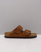 Birkenstock Arizona SFB VL Dames Slippers - Smal - Maat 41 - Mink