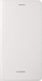 Huawei P8 Lite - Flip Cover - Krasbestendig Schokbestendig - Wit