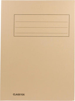 Class'ex dossiermap 3 kleppen formaat 237 x 347 cm (voor formaat folio) gems