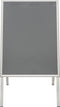 Europel Stoepbord - Kliklijst B1 formaat - 70,7 x 100 cm - 25 mm frame - Dubbelzijdige presentatie - Spatwater bestendig - Gemakkelijk op te bergen