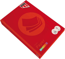 Kopieerpapier quantore colour a3 120gr felrood | 5 stuks
